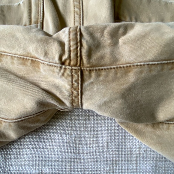 Jack & Jones Mens Osaka Long Brown Denim Durable Core-Workwear Shorts- Sz- 36 - Picture 6 of 16